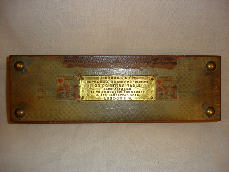 H. Brookes & Co. Hedgehog Improved Cribbage Board