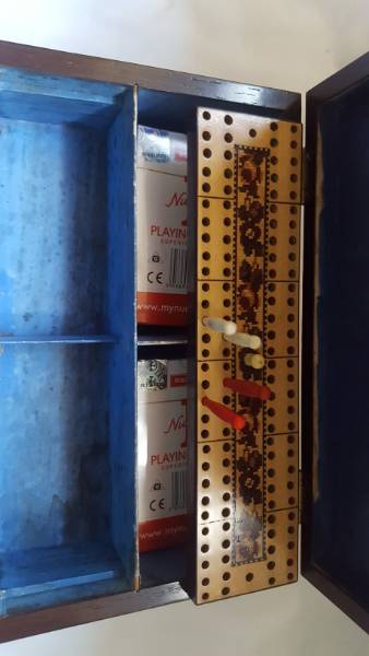 Games or Cribbage Compendium Tunbridge Ware