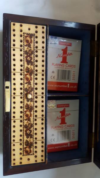 Games or Cribbage Compendium Tunbridge Ware