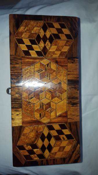 c.1820 Amazing Tunbridge Ware Box