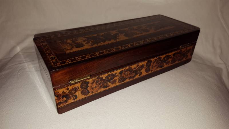 Tunbridge Ware Glove Box