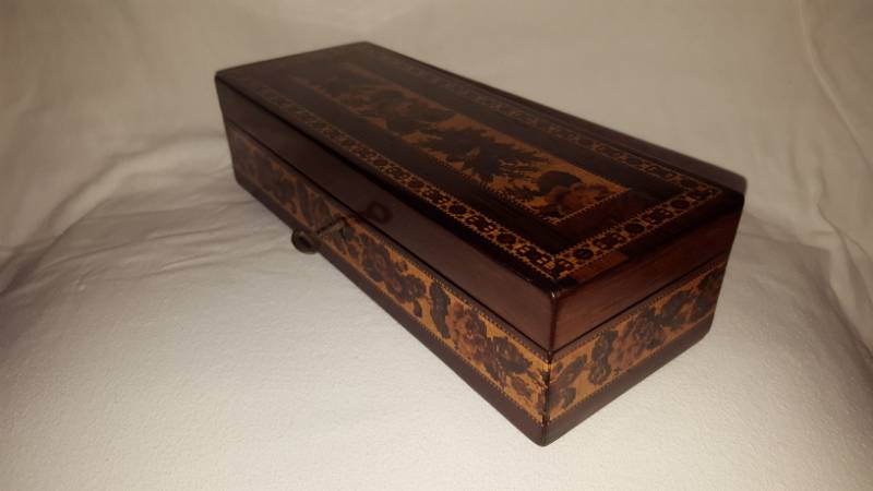 Tunbridge Ware Glove Box
