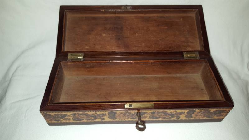Tunbridge Ware Glove Box