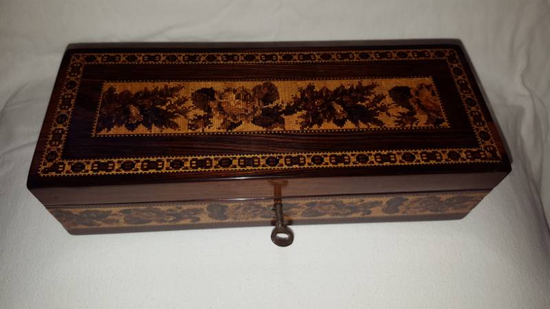 Tunbridge Ware Glove Box