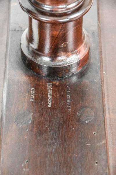 Regency Mahogany Side Table by 