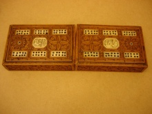 Cantonese Sandalwood Folding Box  - CSF115