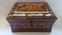 Tonbridge Castle Kent Tunbridge Ware Box By Hollamby - TCT925