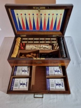 Victorian Rosewood Extensive Games Compendium  - VRE1275