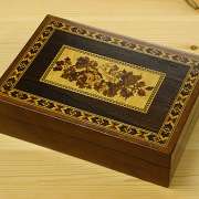 Tunbridge Ware Twin Pack Of Card Holder C.1890 - TCH175